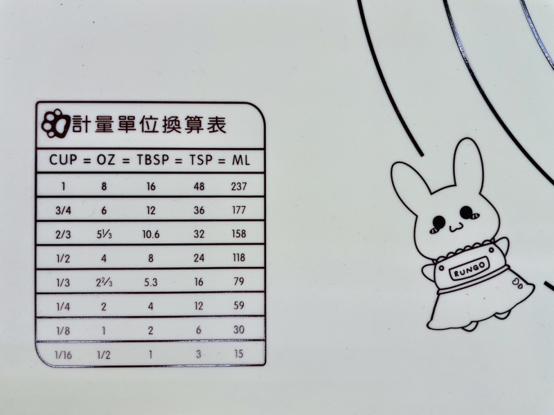 Rungo兔兔揉麵墊