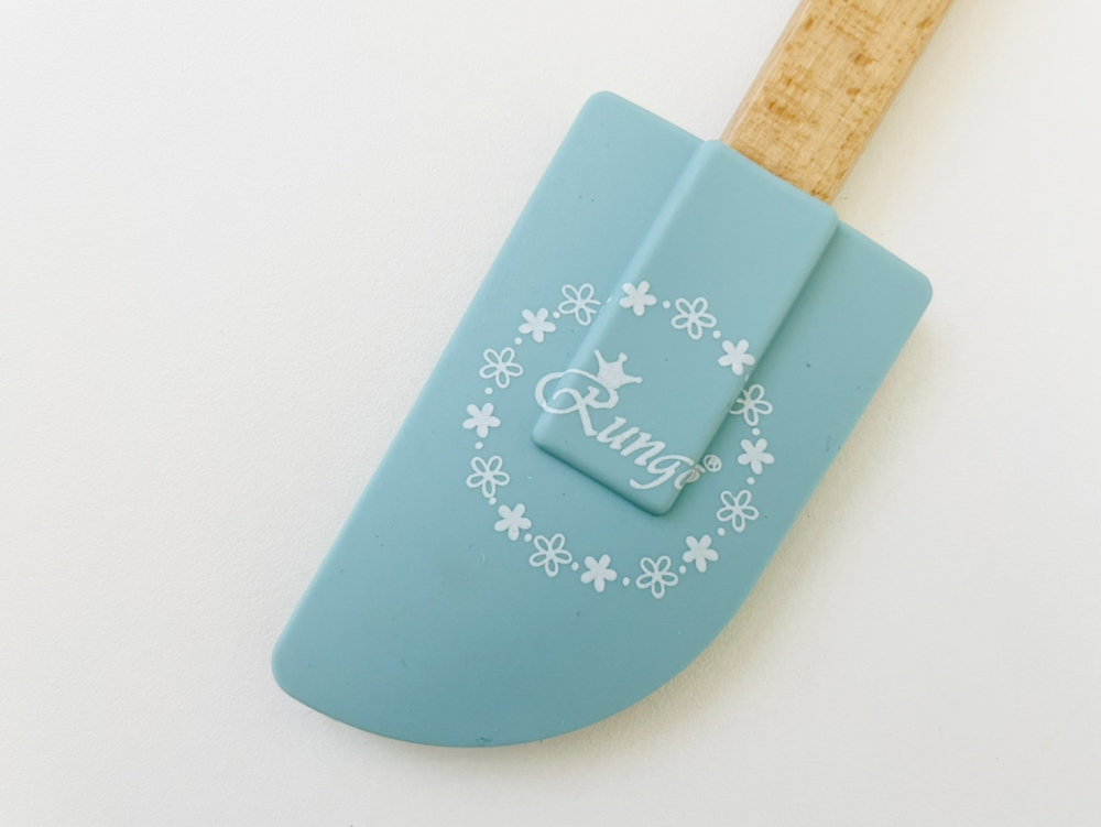 木柄矽膠耐熱刮刀油刷組