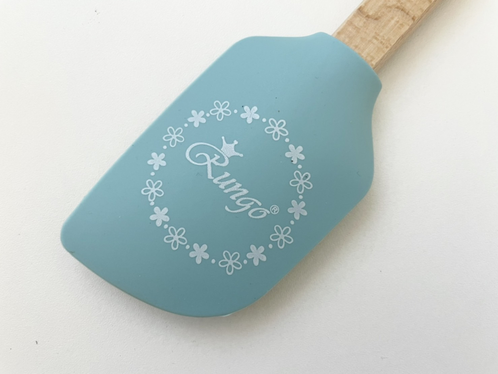 木柄矽膠耐熱刮刀油刷組